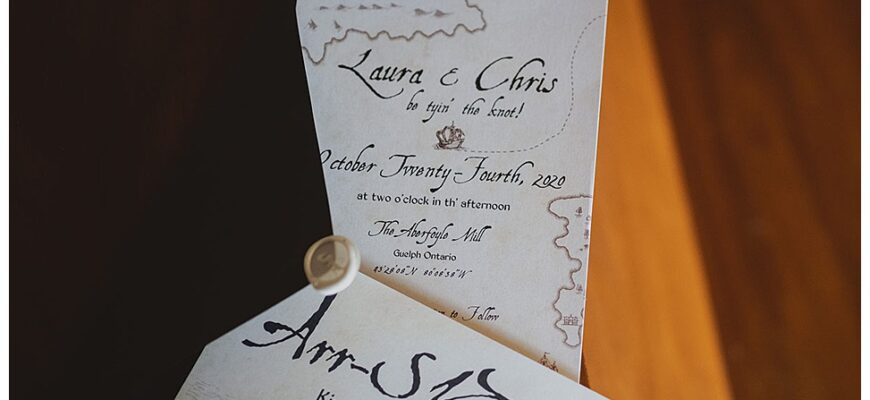 Our Elegant Aberfoyle Mill Pandemic Pirate Wedding | A Practical Wedding