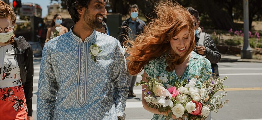 Our $1.2K Intimate Mid-Pandemic Ceremony at Lands End | A Practical Wedding