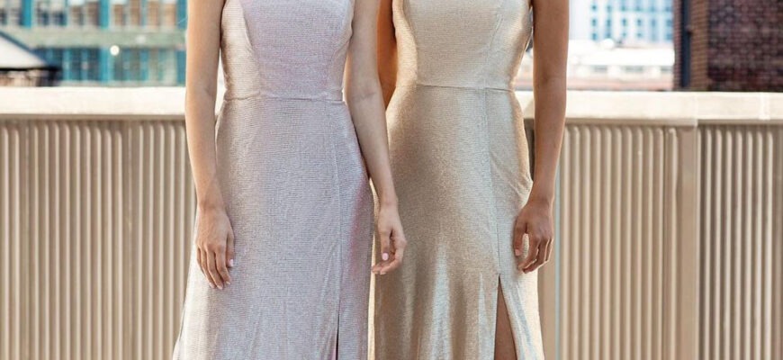 Sequined / Metallic Bridesmaid Dresses: 18 Looks + FAQs