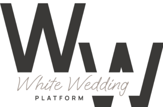 White Wedding Platform With Ukrainian Bridal Designers