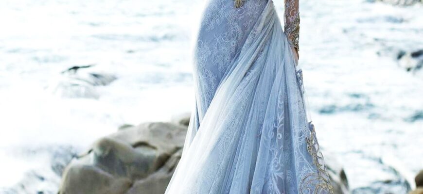 Blue Wedding Dresses: 24 Looks For Bride [2023/24 Guide]