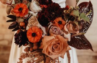 Rust Wedding Flowers: Chic Ideas What Will Inspire You