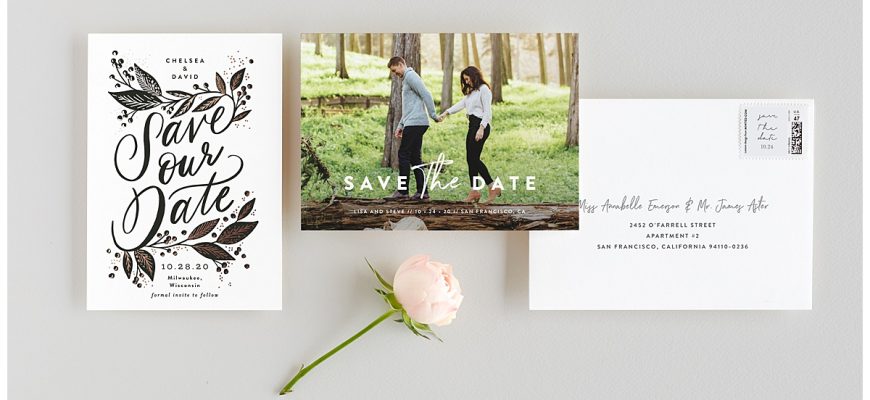 20 Stylish Save The Dates That Are Totally Worth The Postage | A Practical Wedding