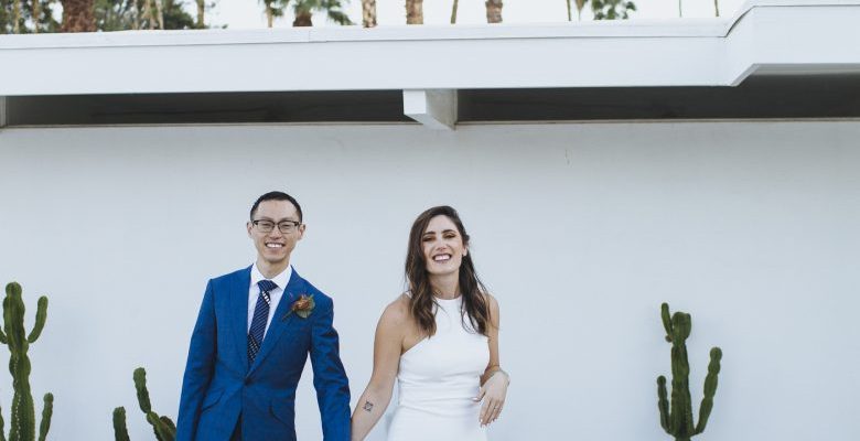 Our $15K Palm Springs Wedding Was a Once in a Lifetime Mid-Century Dinner Party | A Practical Wedding