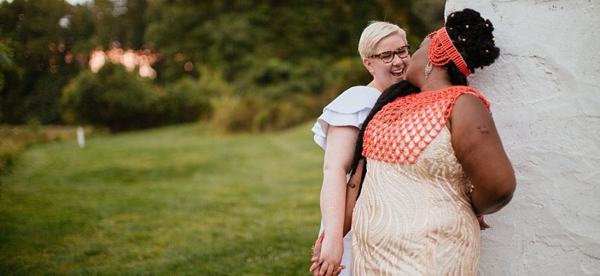 Our Bright & Eclectic Cross-Cultural Lesbian Wedding | A Practical Wedding