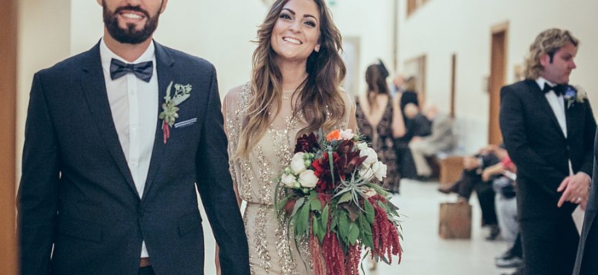 Our Intimate International $10K SF City Hall Wedding with Elegant Flair | A Practical Wedding