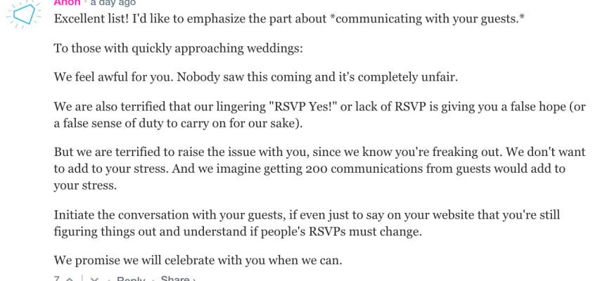 Your Website Is The Way To Communicate With Your Guests | A Practical Wedding