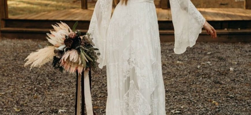 Boho Wedding Dresses: 46 Looks For Free-Spirited Bride + Faqs